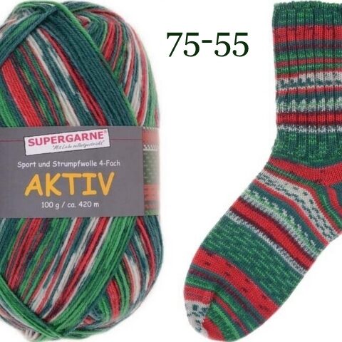 Носочная пряжа AKTIV 420m/100 gr